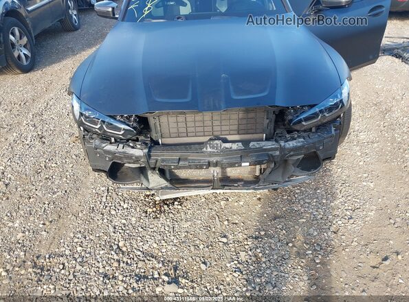 WBS43AY06NFM20412 2022 BMW M3 Black Vista frontal