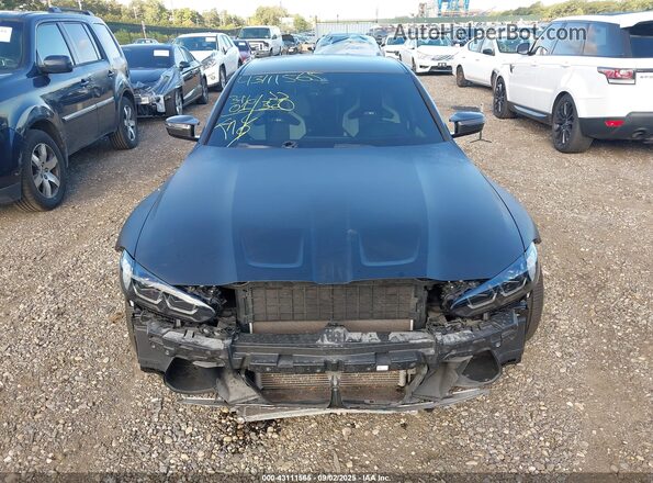 WBS43AY06NFM20412 2022 BMW M3 Black Vista del cuadro de instrumentos