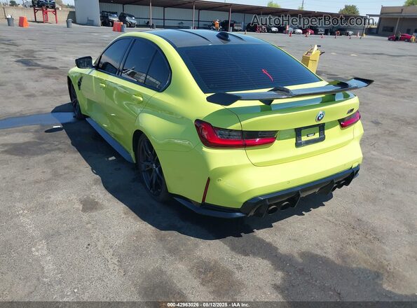 WBS43AY06NFM56715 2022 BMW M3 Green Tył lewy