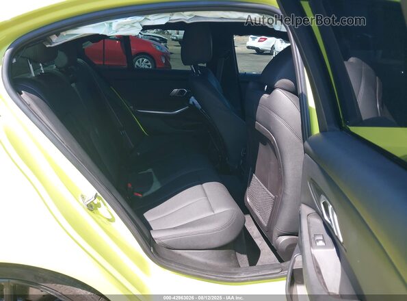 WBS43AY06NFM56715 2022 BMW M3 Green Widok naklejki z numerem VIN