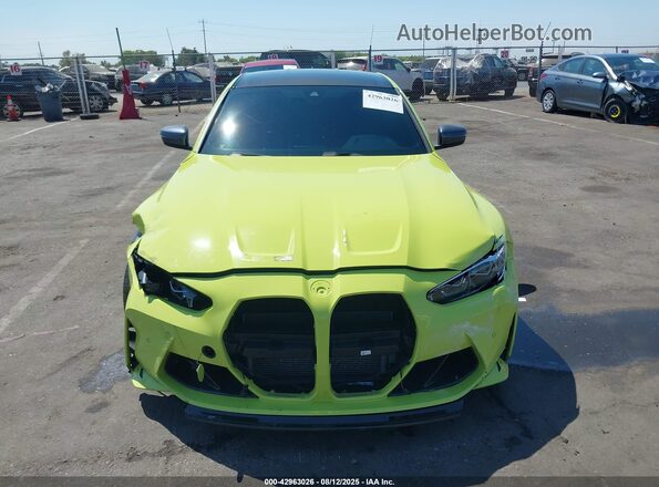 WBS43AY06NFM56715 2022 BMW M3 Green Widok zestawu wskaźników