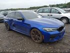 2021 Bmw M5   Синий vin: WBS83CH00MCF17525