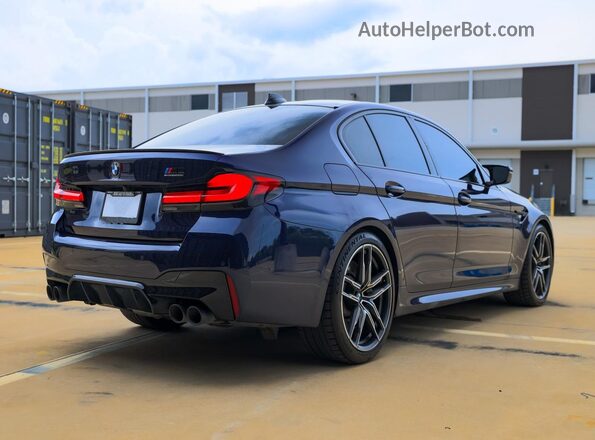 WBS83CH0XMCF63XXX 2021 BMW M5 Blue Front right