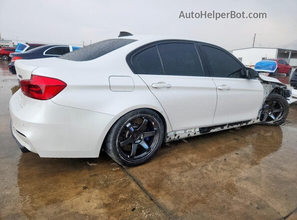 WBS8M9C5XG5D31311 2016 BMW M3 Белый Задняя правая четверть