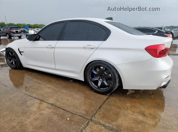 WBS8M9C5XG5D31311 2016 BMW M3 Белый Задняя левая четверть