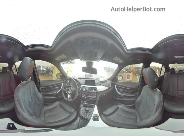 WBS8M9C5XG5D31311 2016 BMW M3 Белый Панорамный вид салона 360°