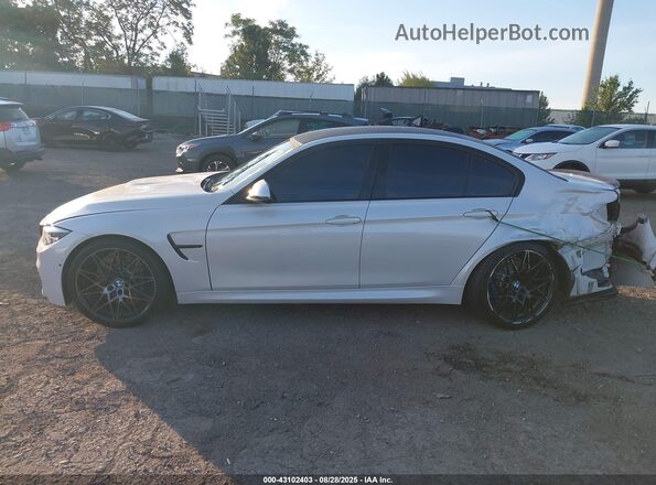 WBS8M9C5XJ5L71702 2018 BMW M3 White Vista interior de 360 grados