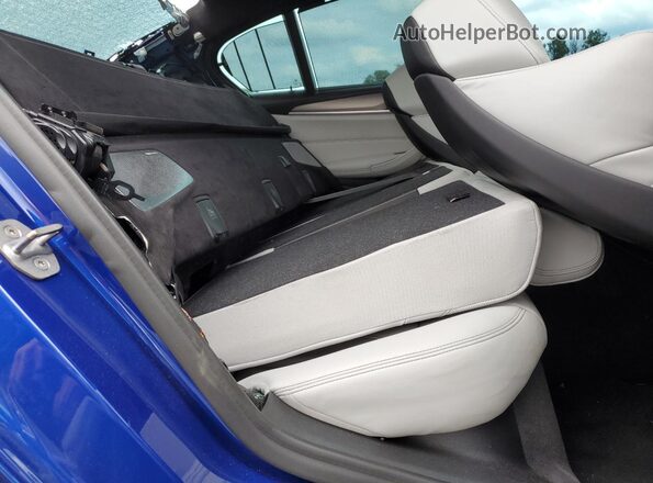 WBSJF0C09LCD11603 2020 BMW M5 Синий Вид задних сидений
