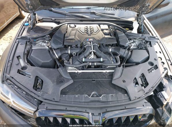 WBSJF0C50JB282164 2018 BMW M5 Black Вид ззаду