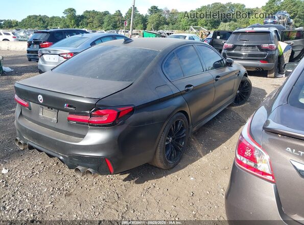 WBSJF0C50JB282164 2018 BMW M5 Black Задня права чверть