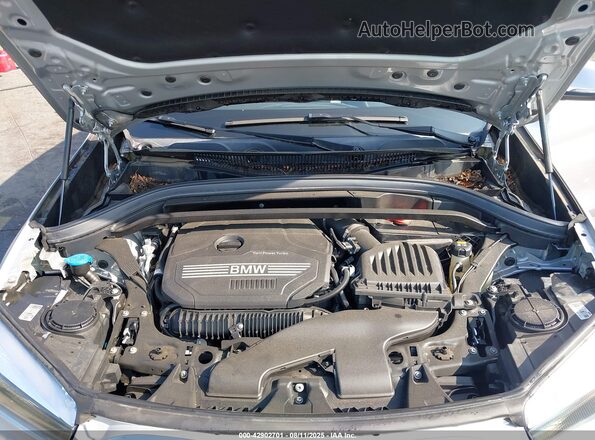 WBXJG9C04M5U32313 2021 BMW X1 Silver Հետևի տեսք