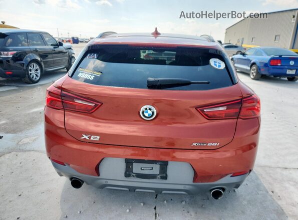 WBXYJ5C58K5N73662 2019 BMW X2 Orange Rear view