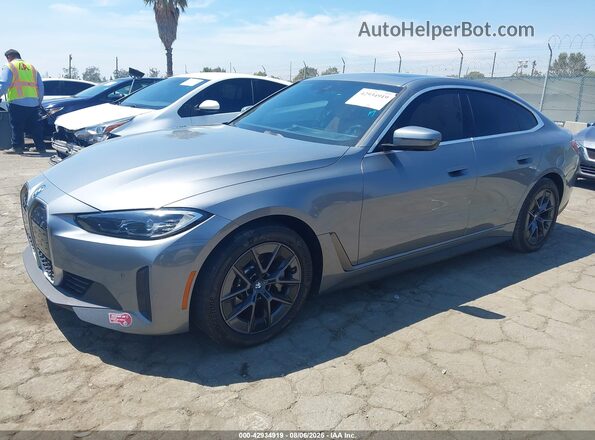 WBY73AW08PFP84033 2023 BMW I4 Gray Front left