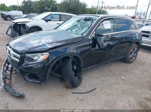 WDC0G4JB4HF196661 2017 MERCEDES-BENZ GLC 300 Черный Передняя левая четверть