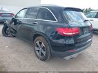 2017 Mercedes-benz Glc 300 Черный vin: WDC0G4JB4HF196661