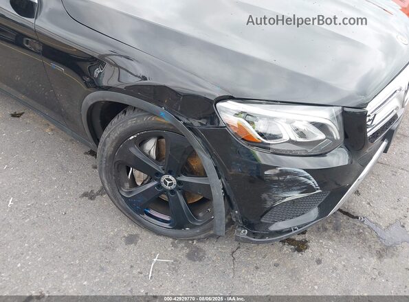 WDC0G5EB8KF636095 2019 MERCEDES-BENZ GLC 350E Black Front view
