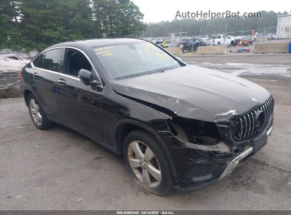 WDC0J4KB0JF297699 2018 MERCEDES-BENZ GLC 300 COUPE Черный Передняя правая четверть