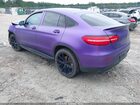 2017 Mercedes-benz Glc 300 Coupe 4matic Purple vin: WDC0J4KB4HF196319