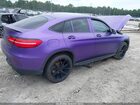 2017 Mercedes-benz Glc 300 Coupe 4matic Purple vin: WDC0J4KB4HF196319