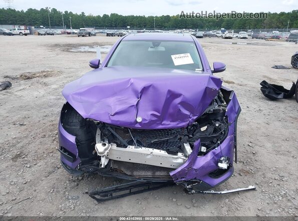 WDC0J4KB4HF196319 2017 MERCEDES-BENZ GLC 300 COUPE Purple Вид щитка приладів