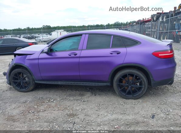 WDC0J4KB4HF196319 2017 MERCEDES-BENZ GLC 300 COUPE Purple Панорамний вид салону 360°