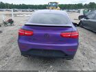 2017 Mercedes-benz Glc 300 Coupe 4matic Purple vin: WDC0J4KB4HF196319