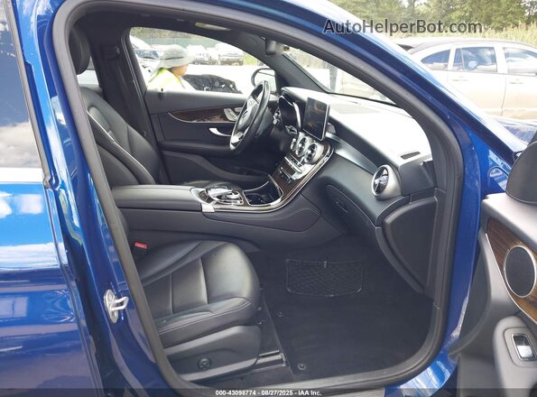 WDC0J4KB7JF360927 2018 MERCEDES-BENZ GLC 300 COUPE Синий Вид салона спереди