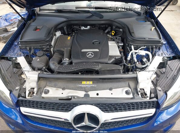 WDC0J4KB7JF360927 2018 MERCEDES-BENZ GLC 300 COUPE Синий Вид сзади