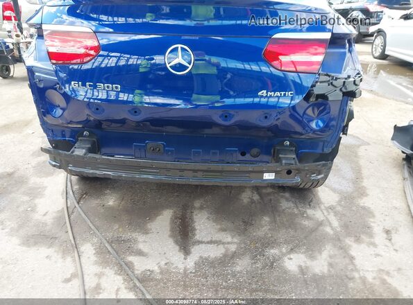 WDC0J4KB7JF360927 2018 MERCEDES-BENZ GLC 300 COUPE Синий 
