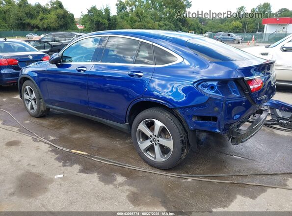 WDC0J4KB7JF360927 2018 MERCEDES-BENZ GLC 300 COUPE Синий Задняя левая четверть