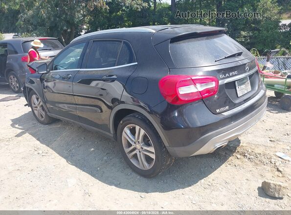 WDCTG4EB4HJ366022 2017 MERCEDES-BENZ GLA Black Trasero izquierdo