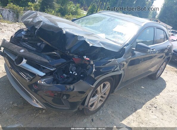 WDCTG4EB4HJ366022 2017 MERCEDES-BENZ GLA Black Vista tres cuartos delantera izquierda