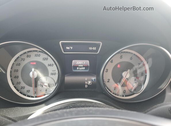 WDCTG4EB5HJ349892 2017 MERCEDES-BENZ GLA White ხელსაწყოთა პანელის ხედი