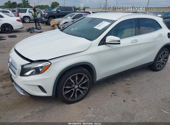 WDCTG4EB6GJ192419 2016 MERCEDES-BENZ GLA White Przód lewy