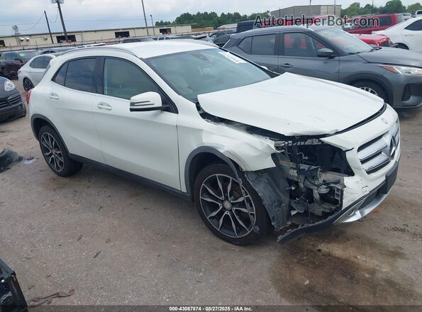 WDCTG4EB6GJ192419 2016 MERCEDES-BENZ GLA White Przód prawy