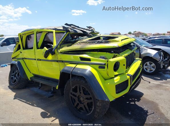WDCYC5FF4HX274785 2017 MERCEDES-BENZ G-CLASS Желтый Передняя правая четверть