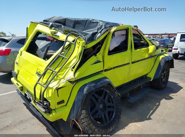 WDCYC5FF4HX274785 2017 MERCEDES-BENZ G-CLASS Желтый Задняя правая четверть