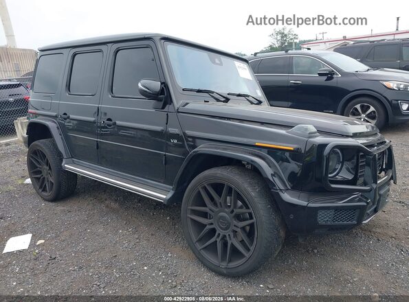 WDCYC6BJ2LX338475 2020 MERCEDES-BENZ G-CLASS Черный Передняя правая четверть