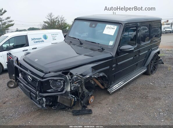 WDCYC6BJ2LX338475 2020 MERCEDES-BENZ G-CLASS Черный Передняя левая четверть