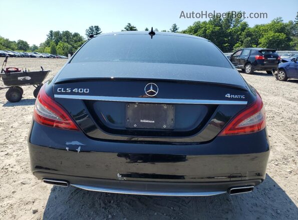 WDDLJ6HBXGA166412 2016 MERCEDES-BENZ CLS-CLASS Black Rear view