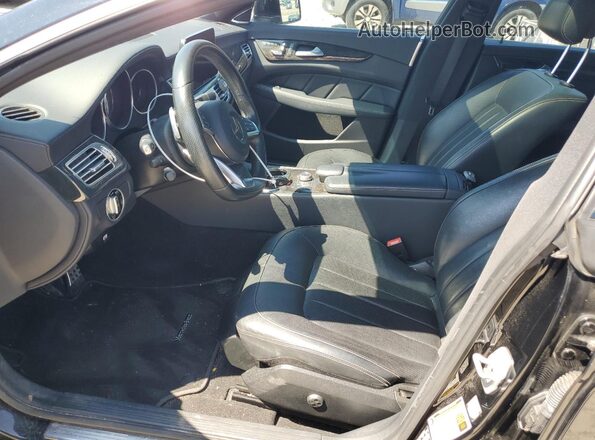 WDDLJ6HBXGA166412 2016 MERCEDES-BENZ CLS-CLASS Black Front interior view