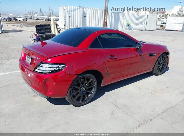 WDDPK6GA5HF128601 2017 MERCEDES-BENZ AMG SLC 43 Burgundy უკანა მარჯვენა