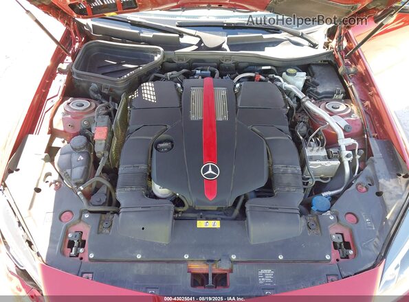WDDPK6GA5HF128601 2017 MERCEDES-BENZ AMG SLC 43 Burgundy უკანა ხედი