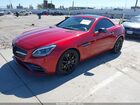 2017 Mercedes-benz Amg Slc 43   Burgundy vin: WDDPK6GA5HF128601