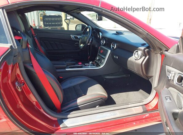 WDDPK6GA5HF128601 2017 MERCEDES-BENZ AMG SLC 43 Burgundy წინა სალონის ხედი