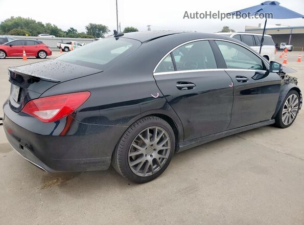 WDDSJ4EB1HN468055 2017 MERCEDES-BENZ CLA-CLASS Black უკანა მარჯვენა