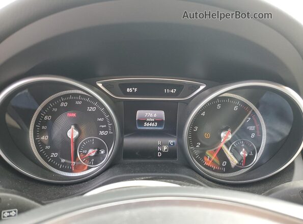 WDDSJ4EB7HN442866 2017 MERCEDES-BENZ CLA-CLASS Белый Вид щитка приборов