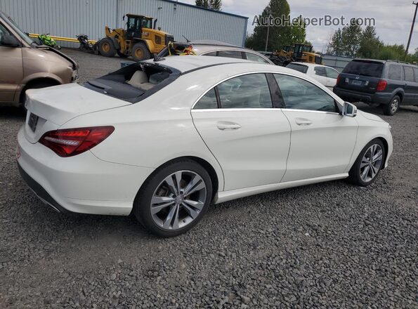 WDDSJ4EB7HN442866 2017 MERCEDES-BENZ CLA-CLASS Белый Задняя правая четверть