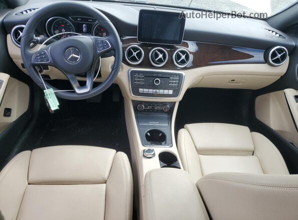 WDDSJ4EB7HN442866 2017 MERCEDES-BENZ CLA-CLASS Белый Вид панели приборов