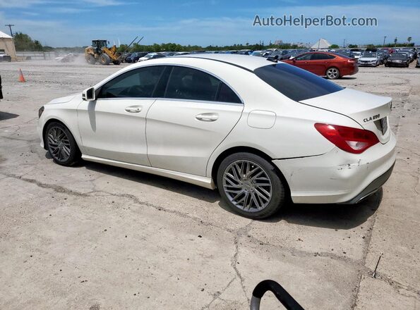 WDDSJ4EB9JN580012 2018 MERCEDES-BENZ CLA-CLASS White Tył lewy